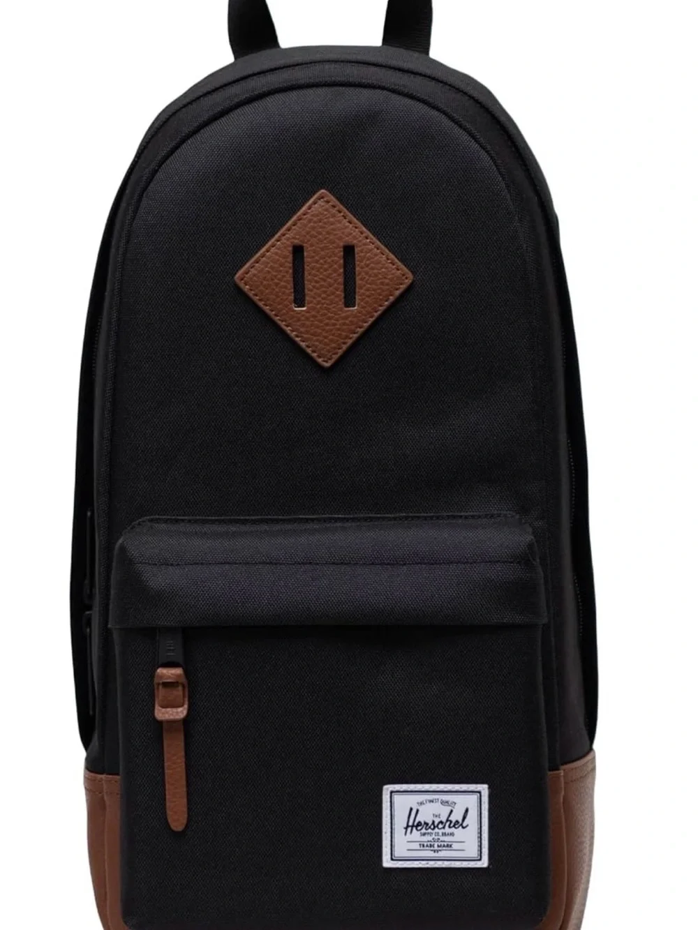 Herschel Supply Company Black and Brown Accent Unisex Crossbody Backpack